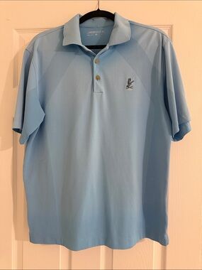 Nike Light Blue Men's Golf Polo